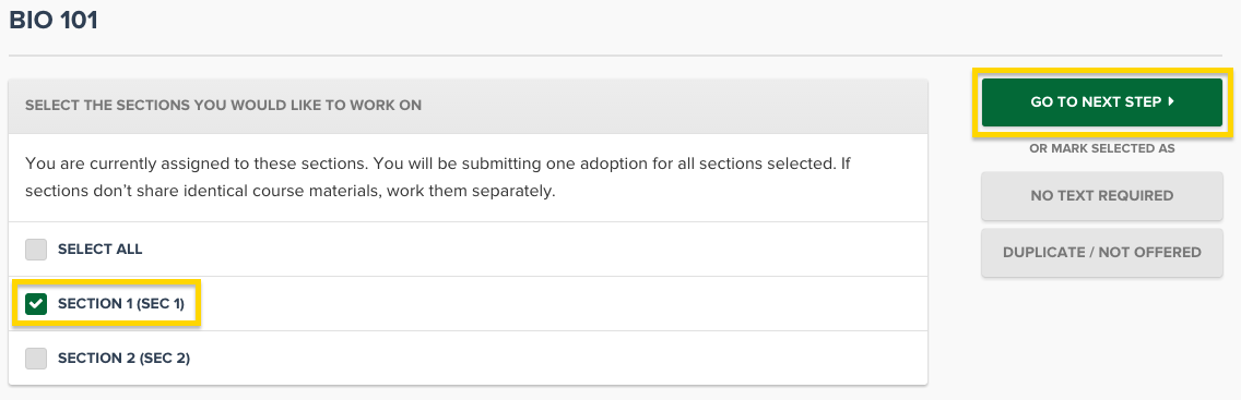 faculty walkthrough_select one section.png