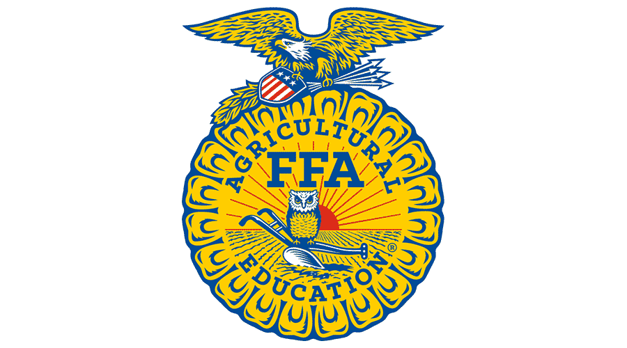 A yellow and blue logo with an eagle and an owl

Description automatically generated