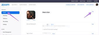 Change zoom name on android iphone ipad pc 2