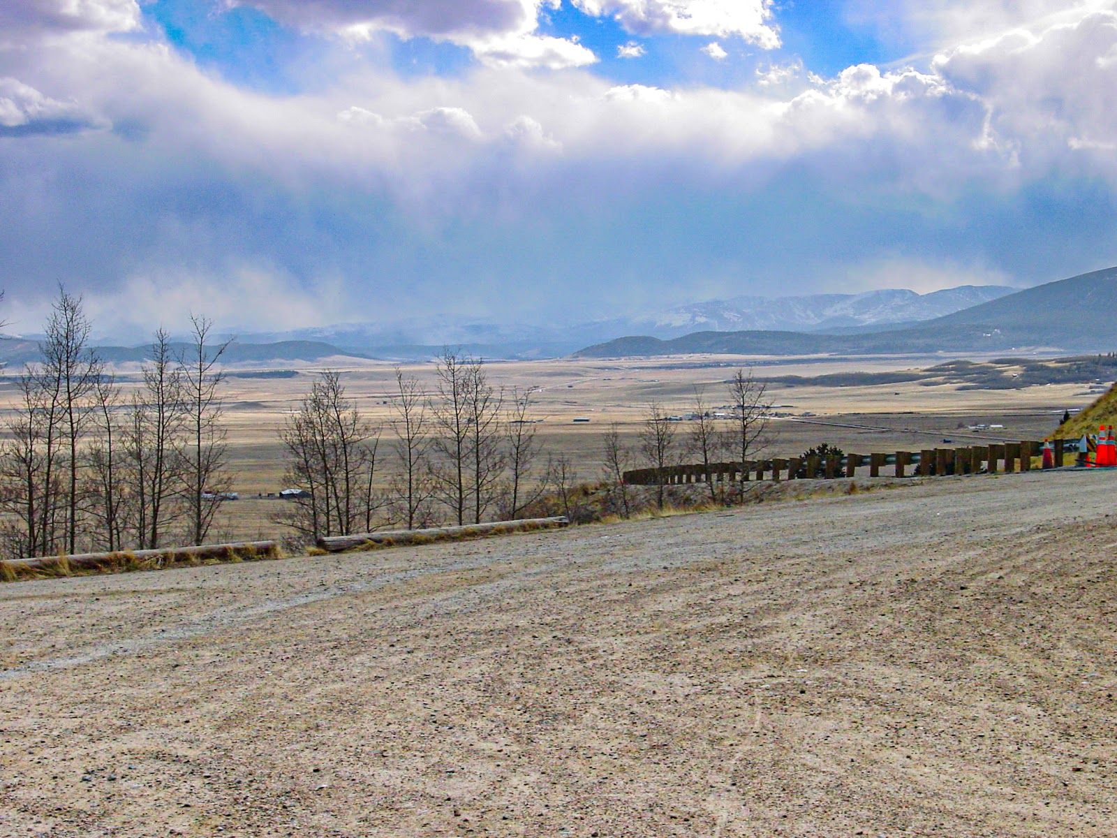 View from the Kenosha pass down into South Park