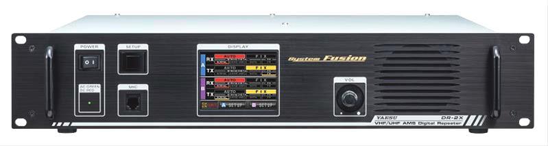 Yaesu DR-2X Yaesu DR-2X 144/430 Dual Band Dual Mode C4FM/FM Analog/Digital  Repeaters | DX Engineering