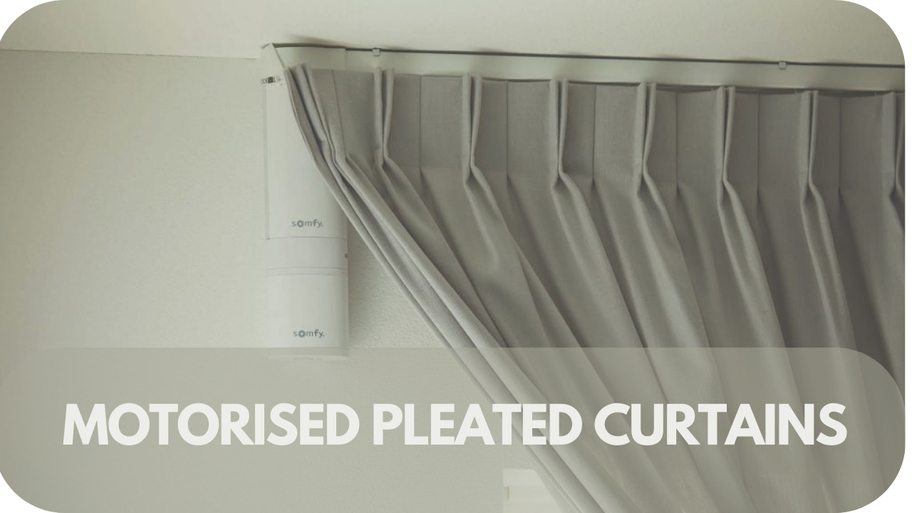 Discover the benefits of motorised pleated curtains, offering effortless control and enhanced convenience for wheelchair users.