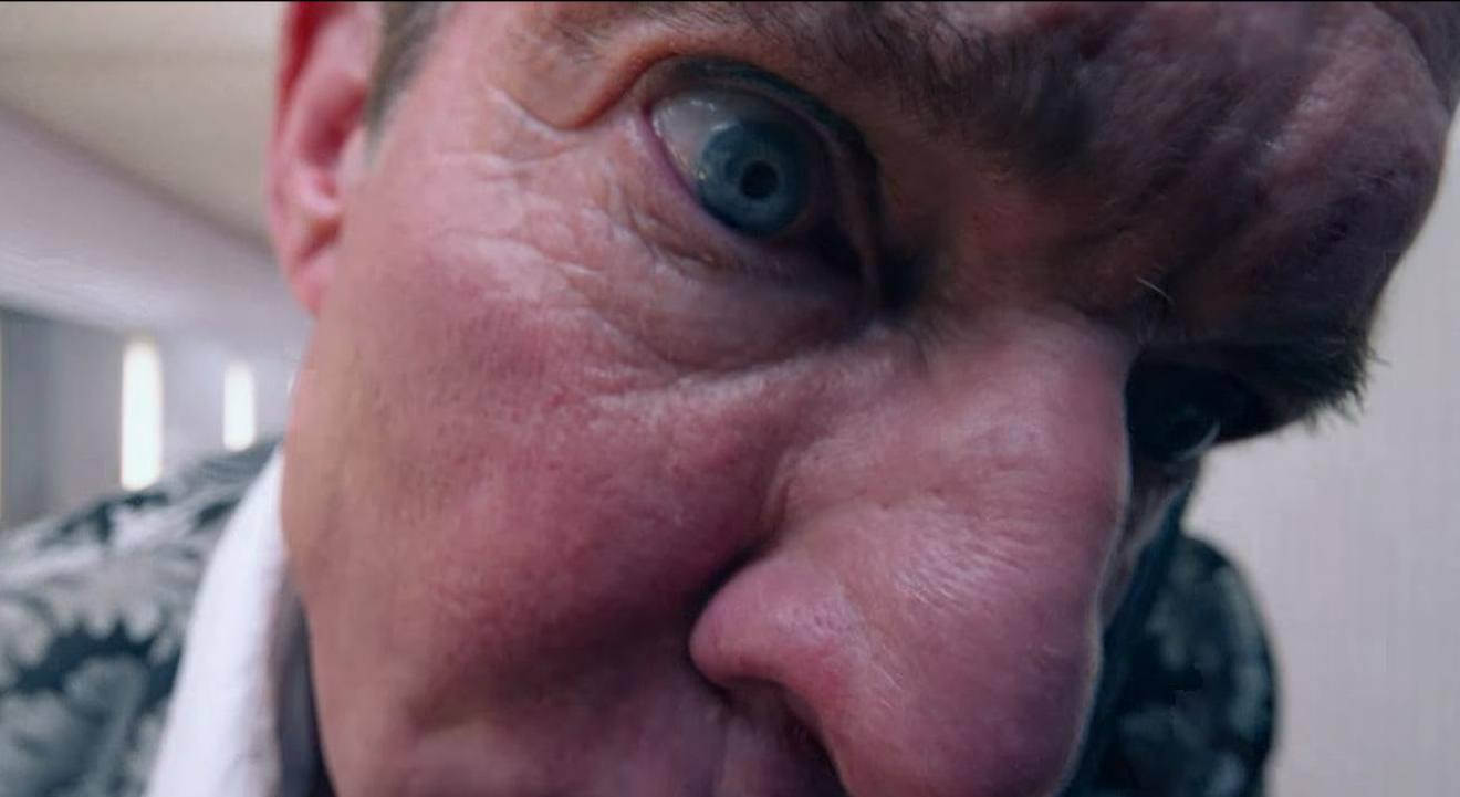"The Substance" Analyzed: Male gaze depicted in the movie with zoomed in eyes of men. 