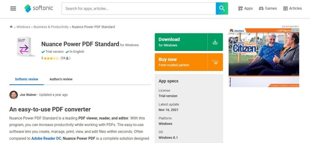 NUANCE POWER PDF CONVERTER