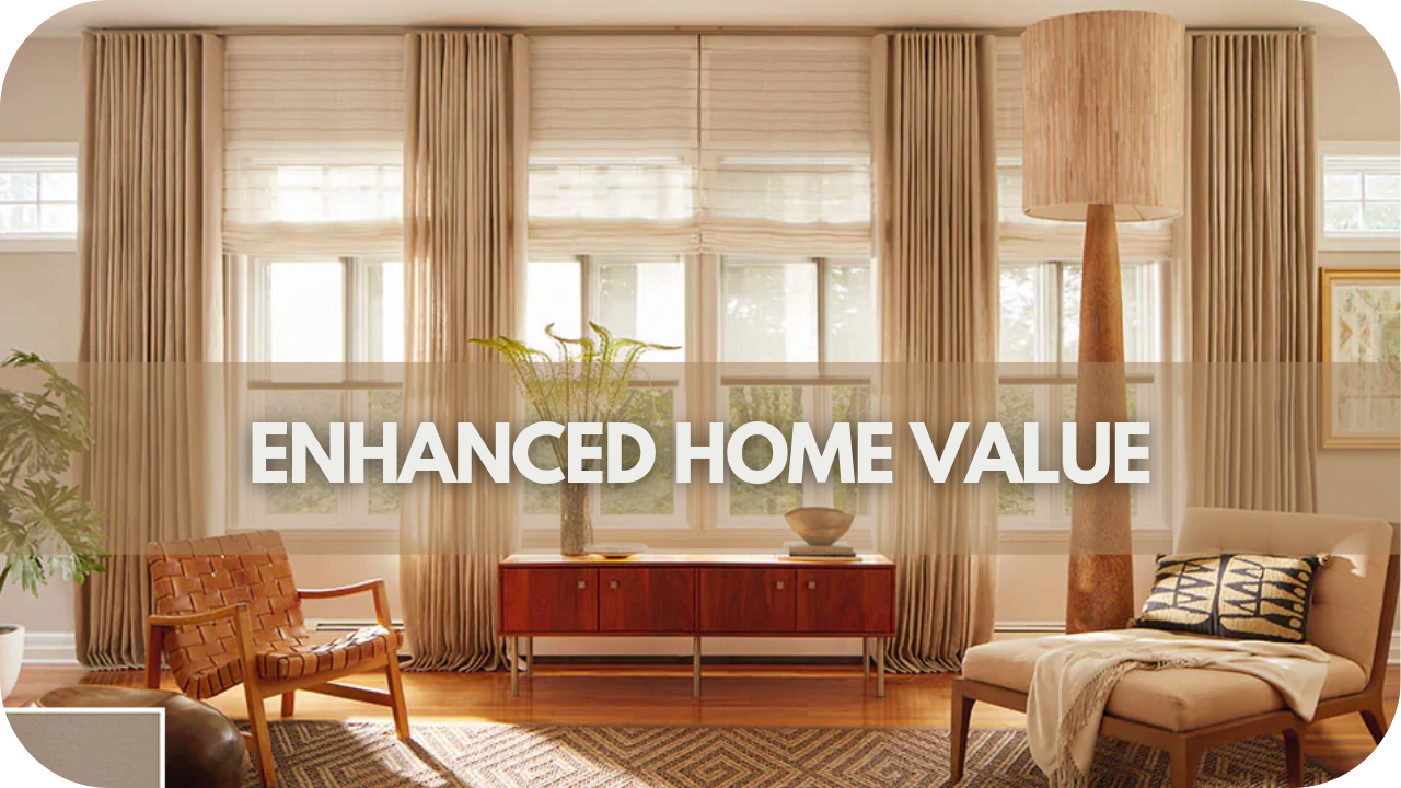 Benefits of Motorised Curtains: Enhanced Home Value