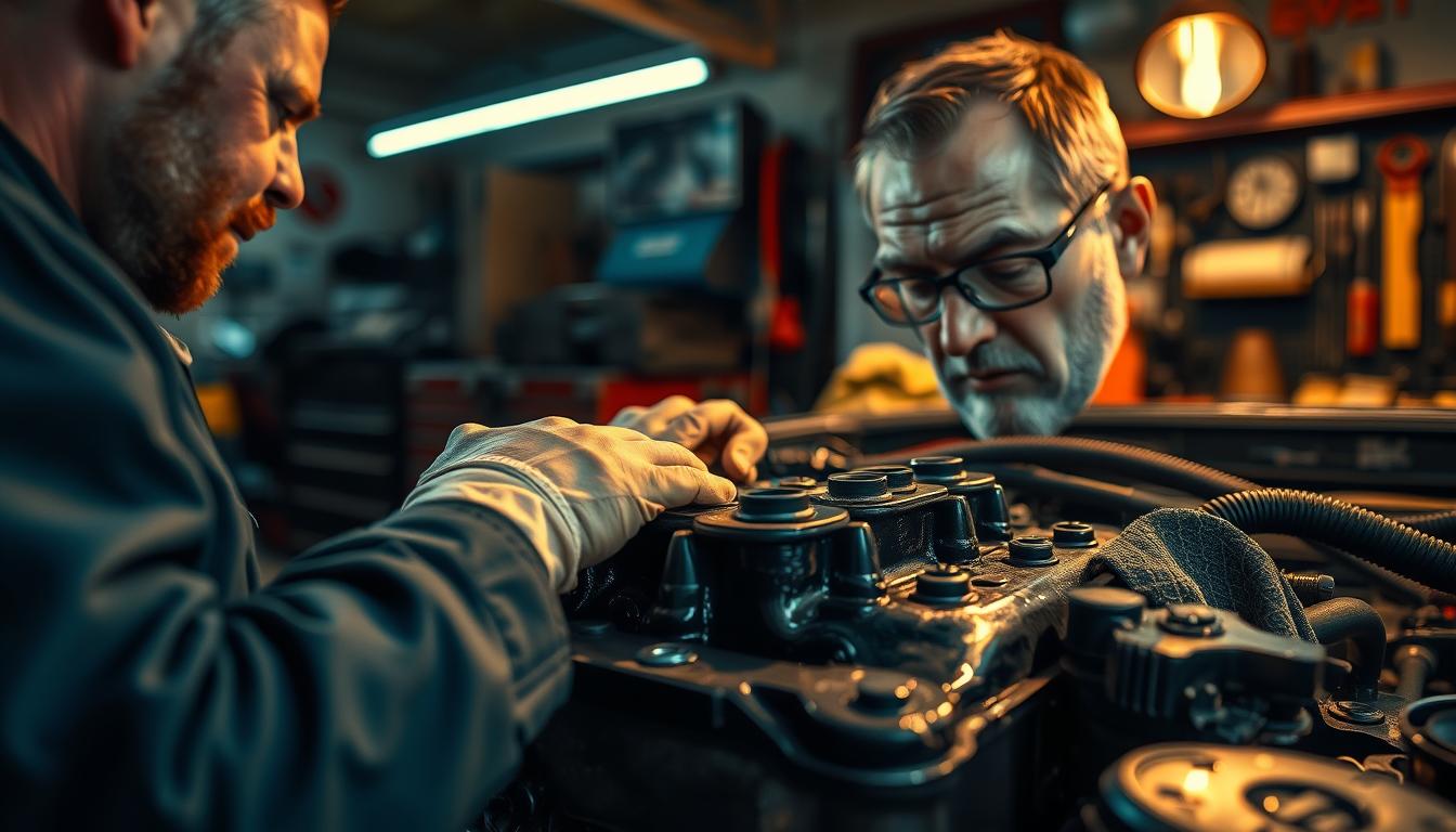 Ölverlust im Auto prüfen