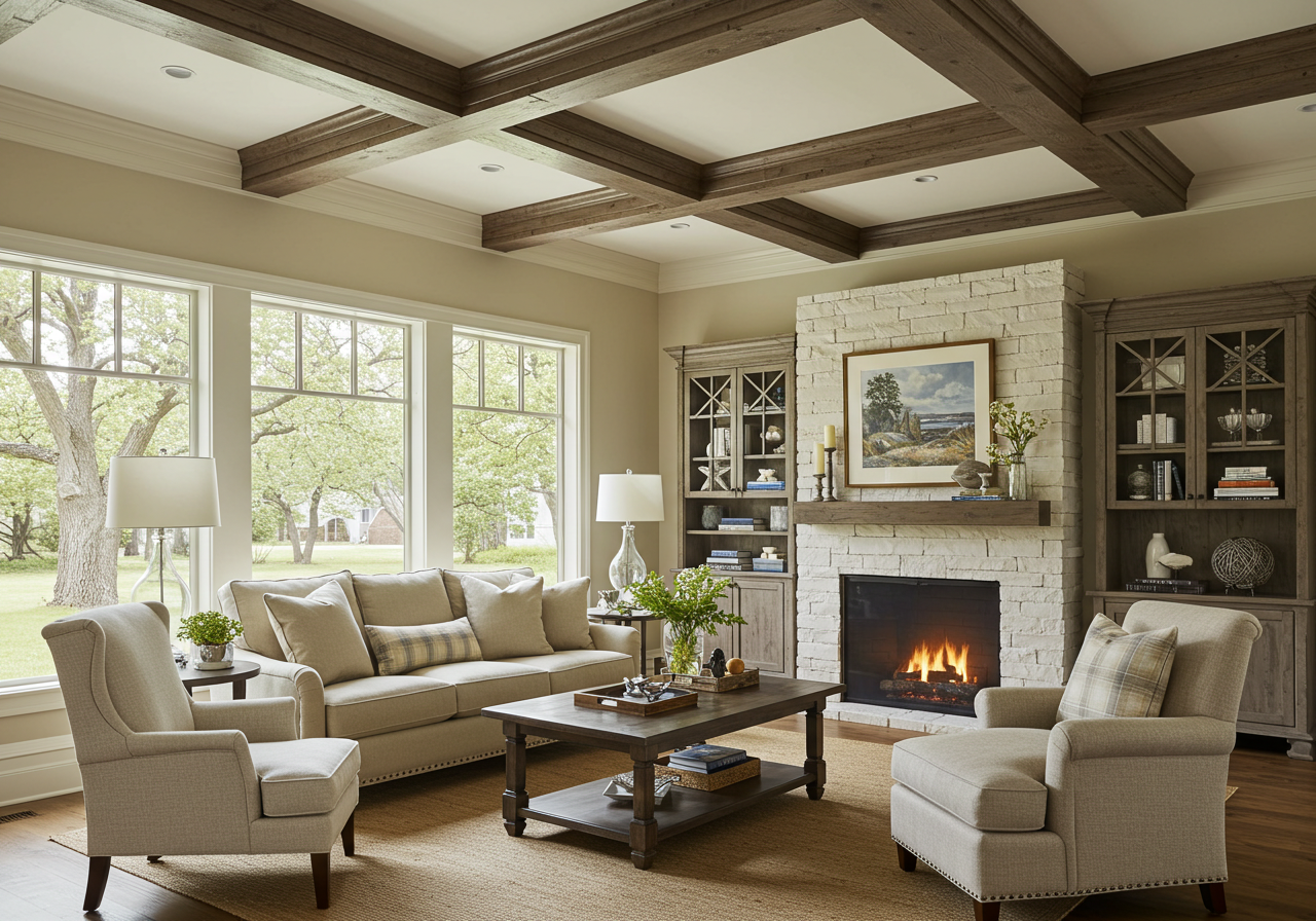 Wooden Ceiling Beams