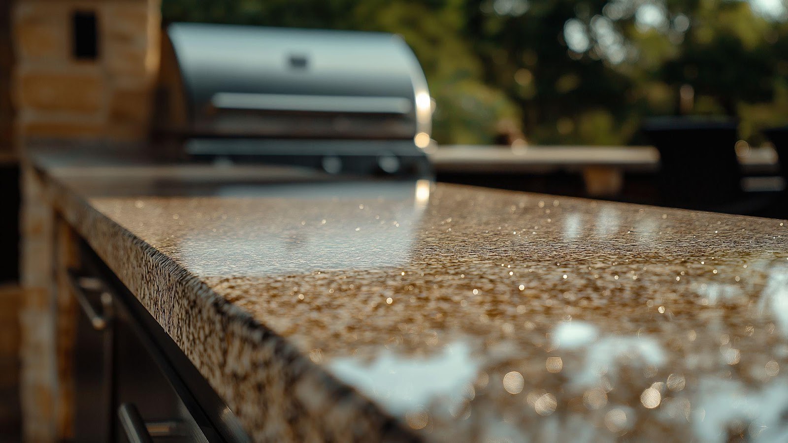 A close up of a counter top

AI-generated content may be incorrect.