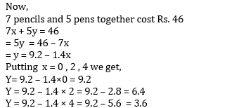 chapter 3-Pair of Linear Equations in Two Variables Exercise 3.2