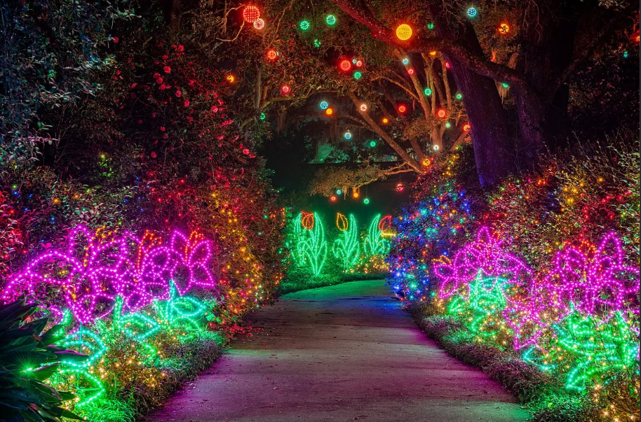 Bellingrath gardens christmas lights​
