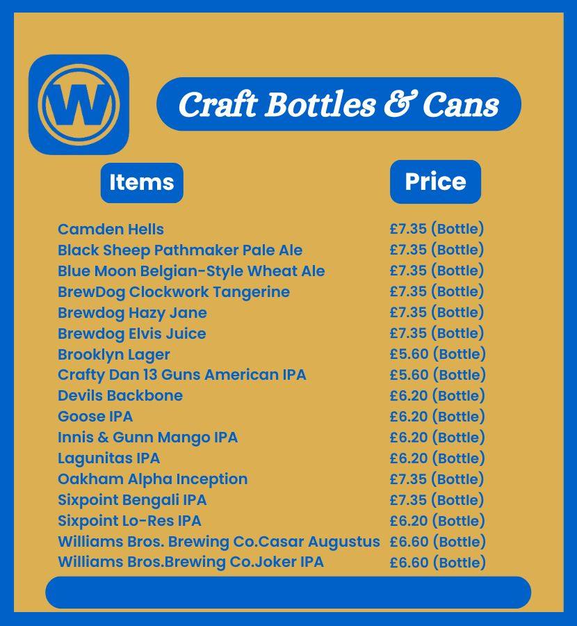 Craft Bottles & Cans: 