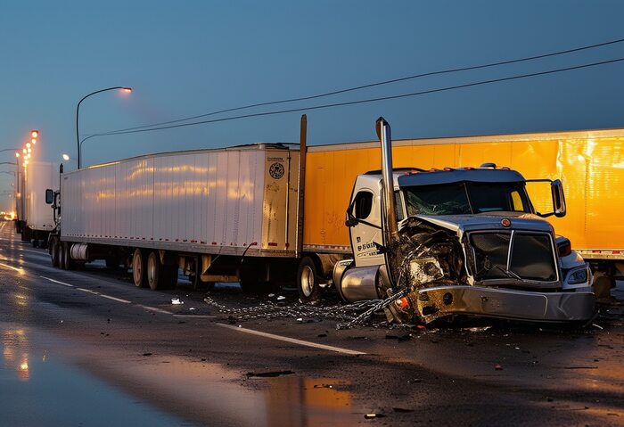 what to do when an accident causes chain reaction