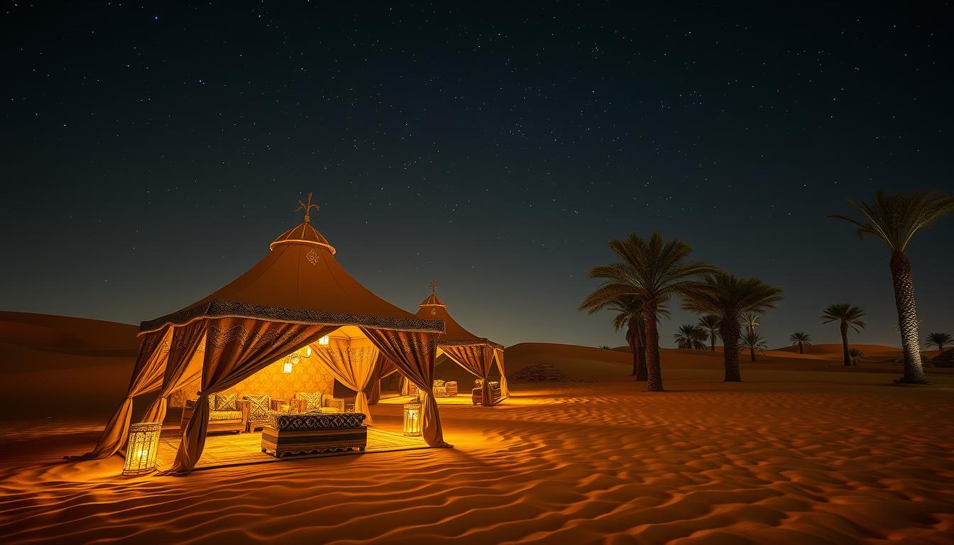 Luxury Desert Camping