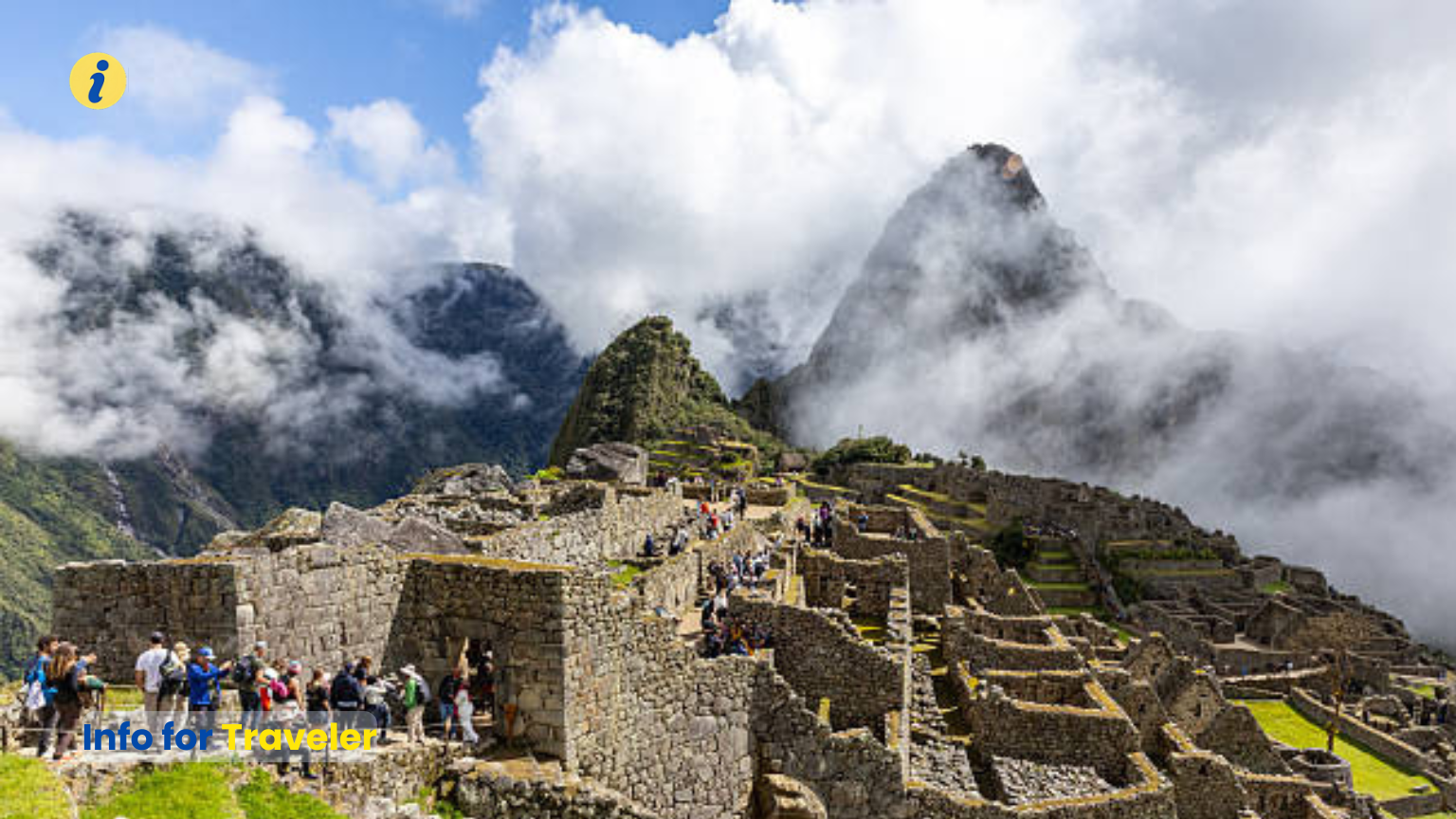 The lost city of Machu Pichu