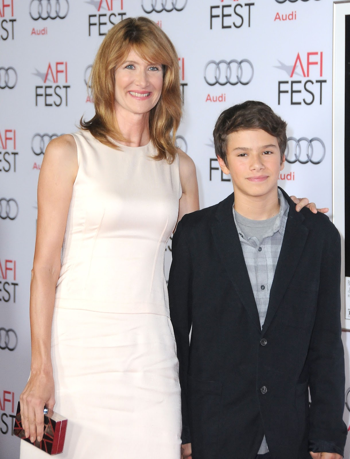 Laura Dern and Ellery Walker Harper attend the premiere of "Nebraska," 2013 | Source: Getty Images