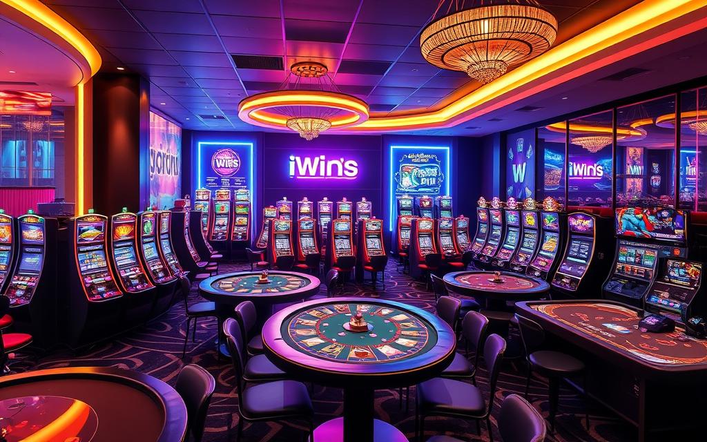Wide range of online slots and table games