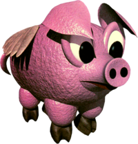 Hogwash the Flying Pig