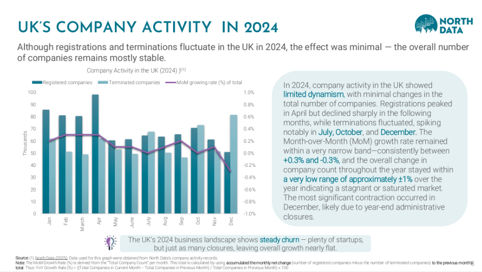 UK Company Activity in 2024