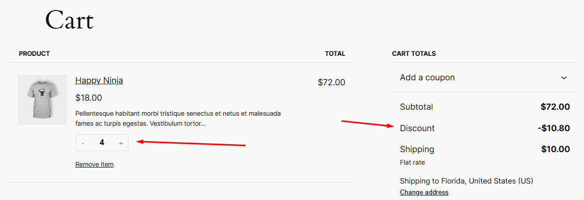 WooCommerce conditional discounts