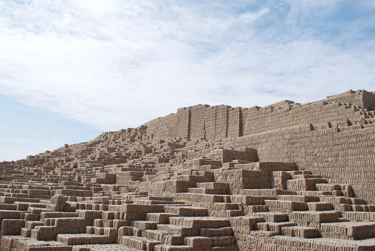 pre-Inca pyramid peru