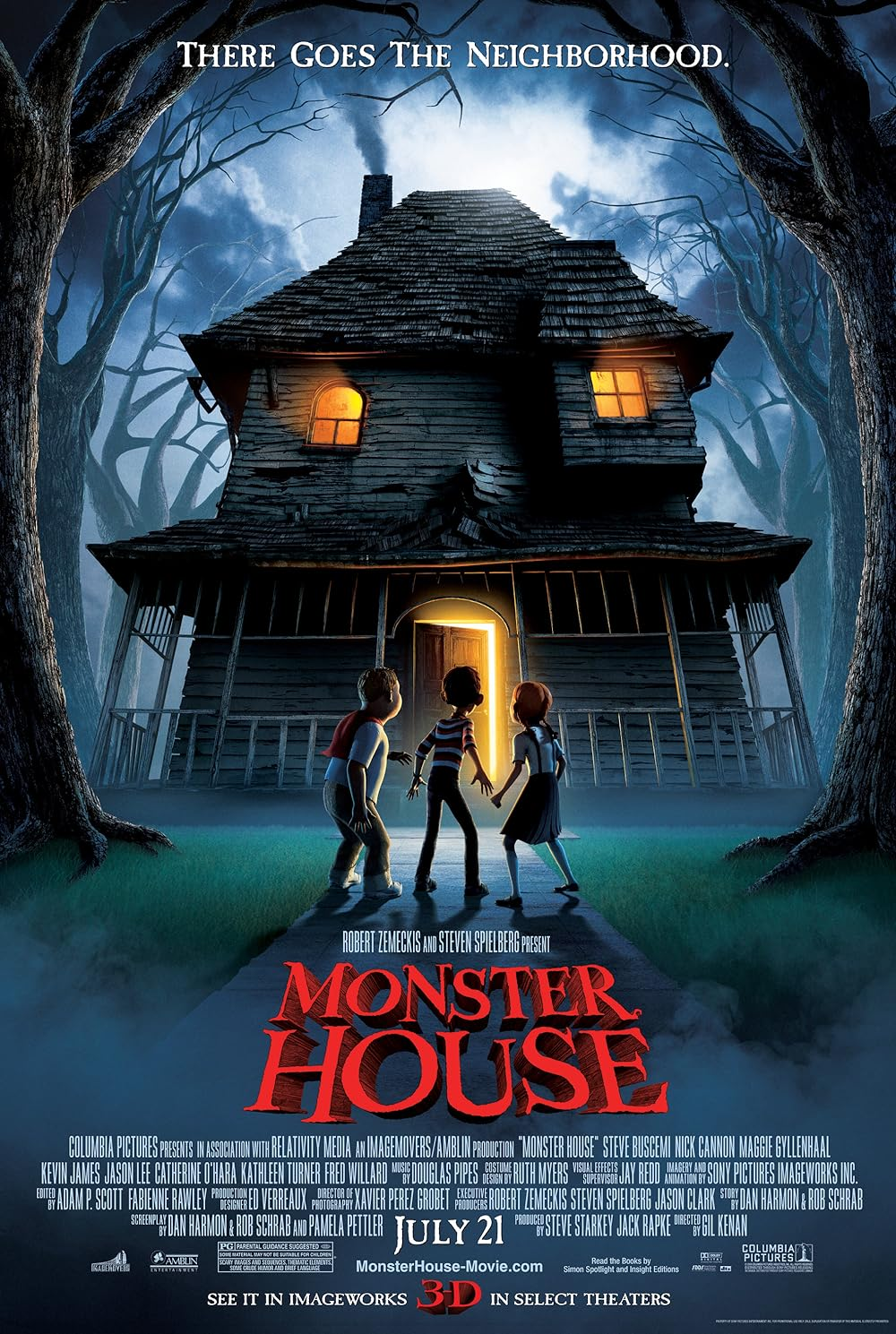 Monster House- Horror comedy movies on netflix