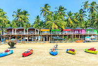 Palolem Beach in South Goa