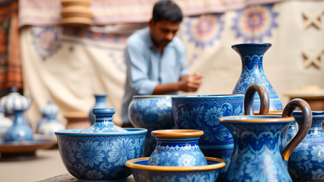 Multani Blue Pottery