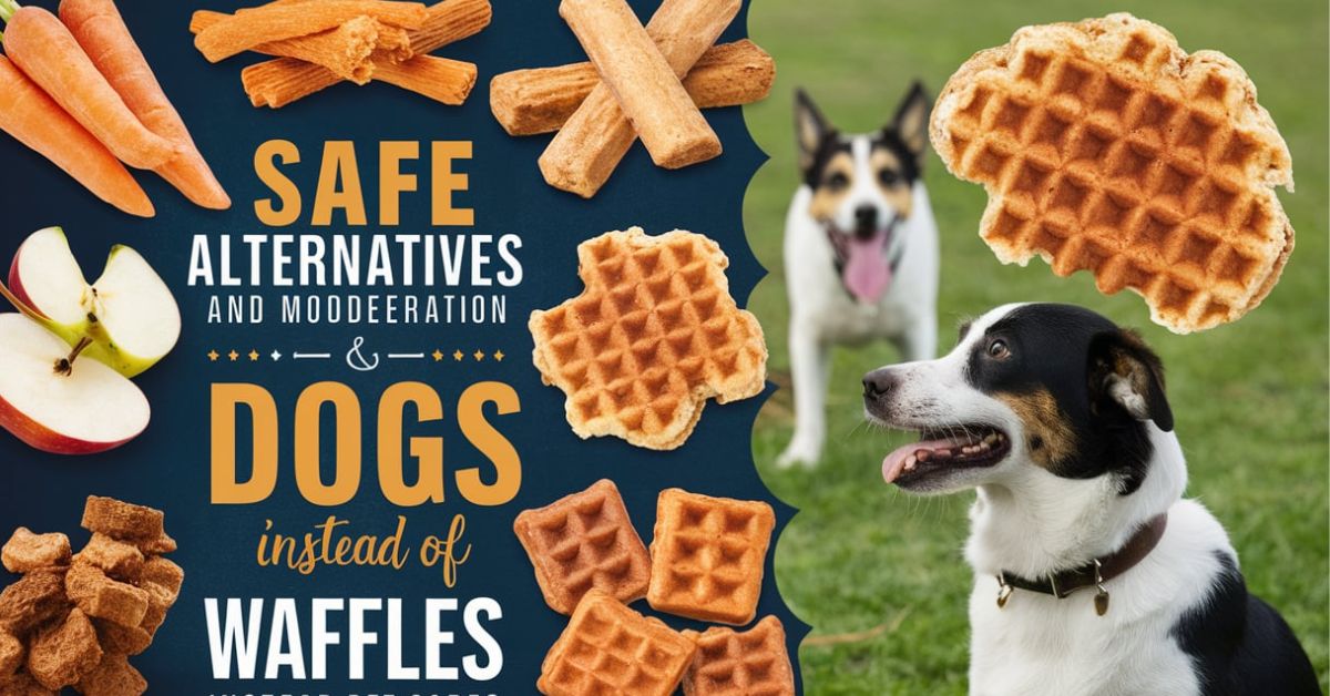 Visual representation of safe alternatives alongside unapproved dog treats, highlighting safe alternatives and moderation for canine health.