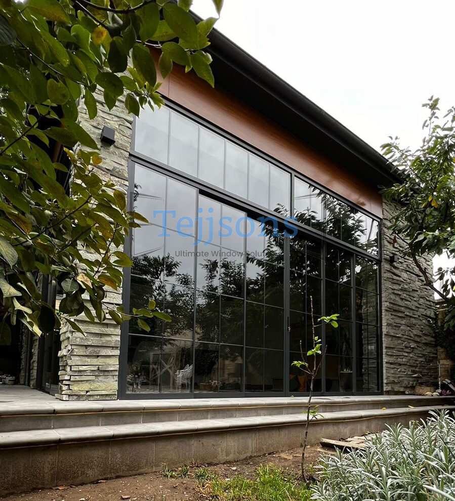 Aluminium and Glass Combo Doors