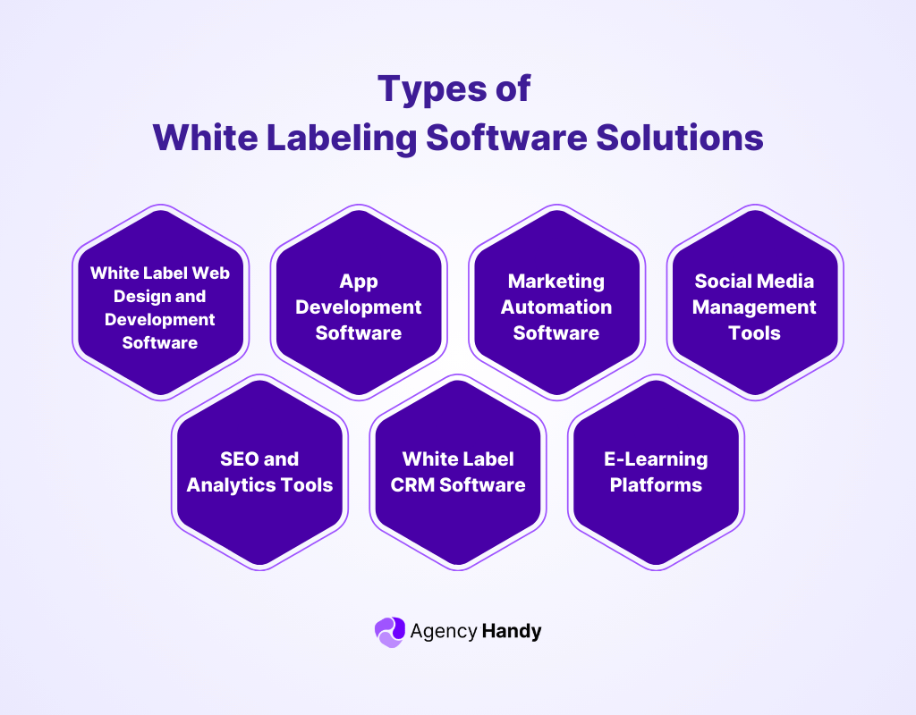 Types of White Labeling Software Solutions