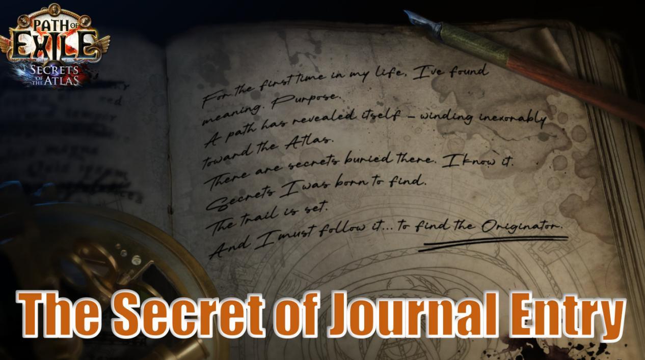 The Secret of Journal Entry
