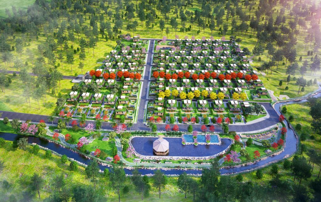 Đất nghỉ dưỡng Bảo Lộc. Dự án phố hoa Hillside Bảo Lộc