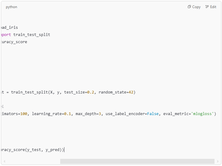 XGBoost classifier implementation in Python Part 2.