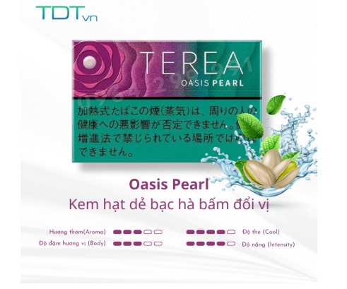 Terea Oasis Pearl Nhật: Khám phá hương vị tinh tế và độc đáo