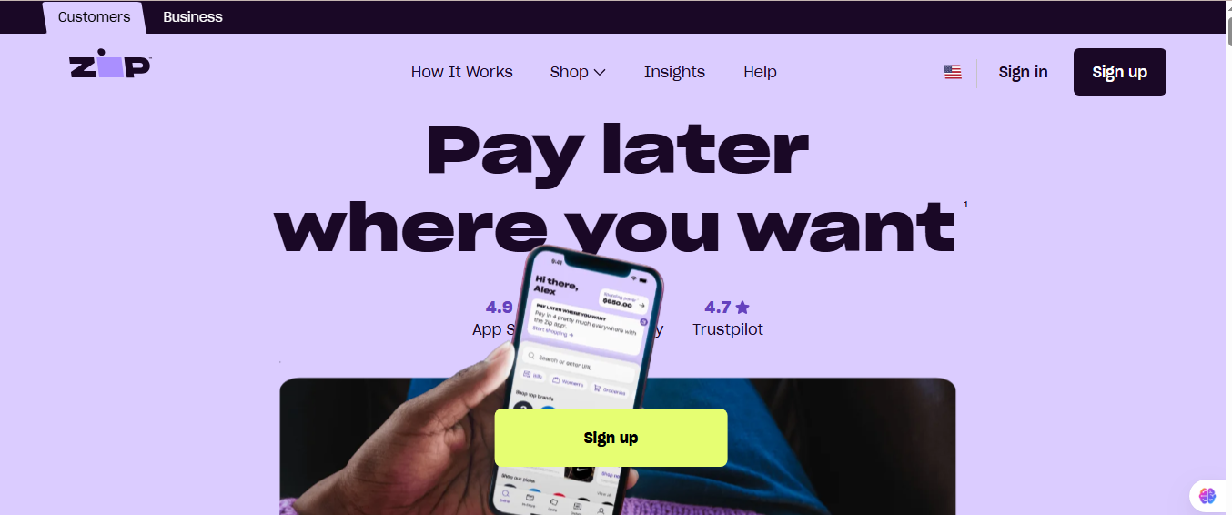 Zip (formerly QuadPay)