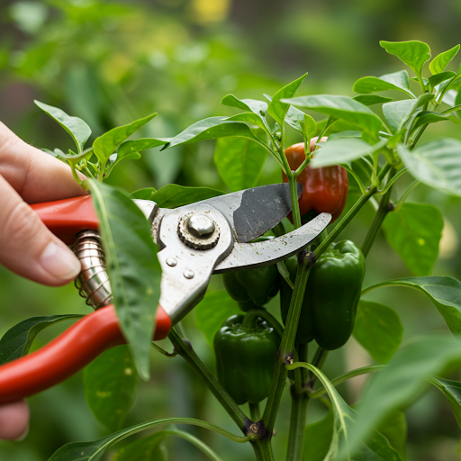 How to Prune and Support Paprika Plants