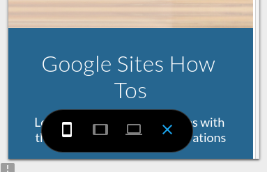 Conception réactive - nouveaux sites Google