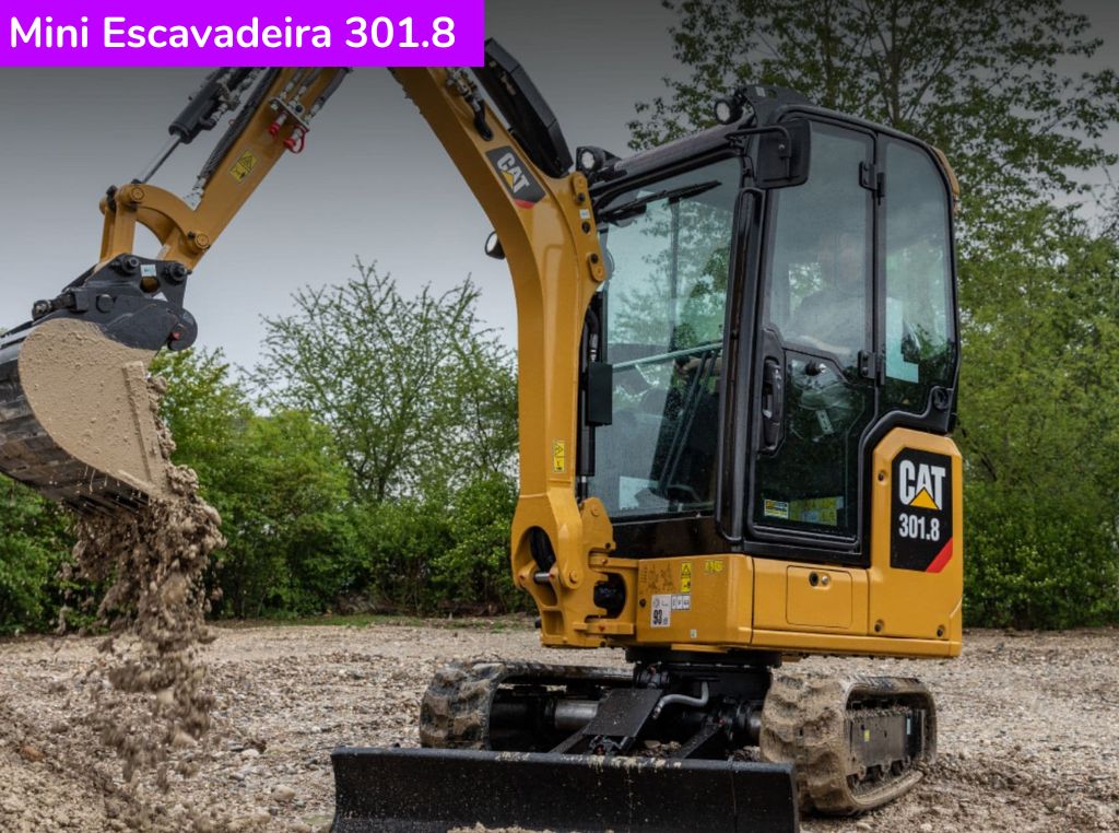 Catálogo Mini Escavadeira 301.8 Caterpillar