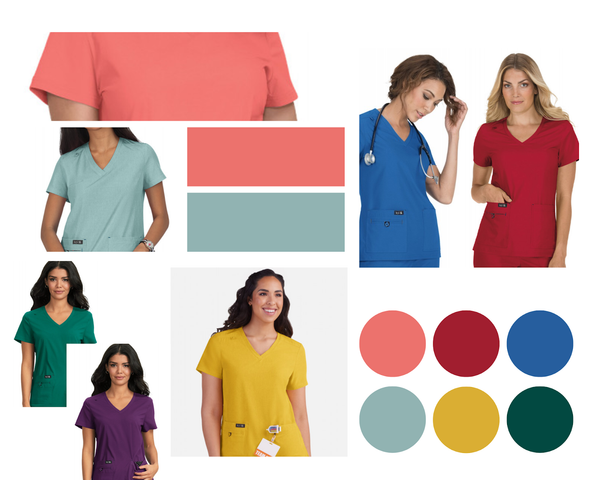 Scrub guide warm tones