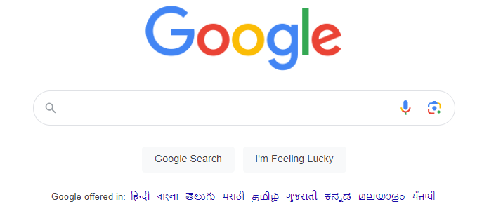 google search engine