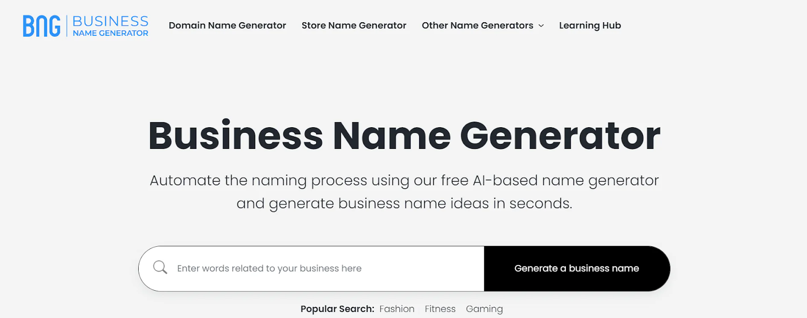 Business Name Generator