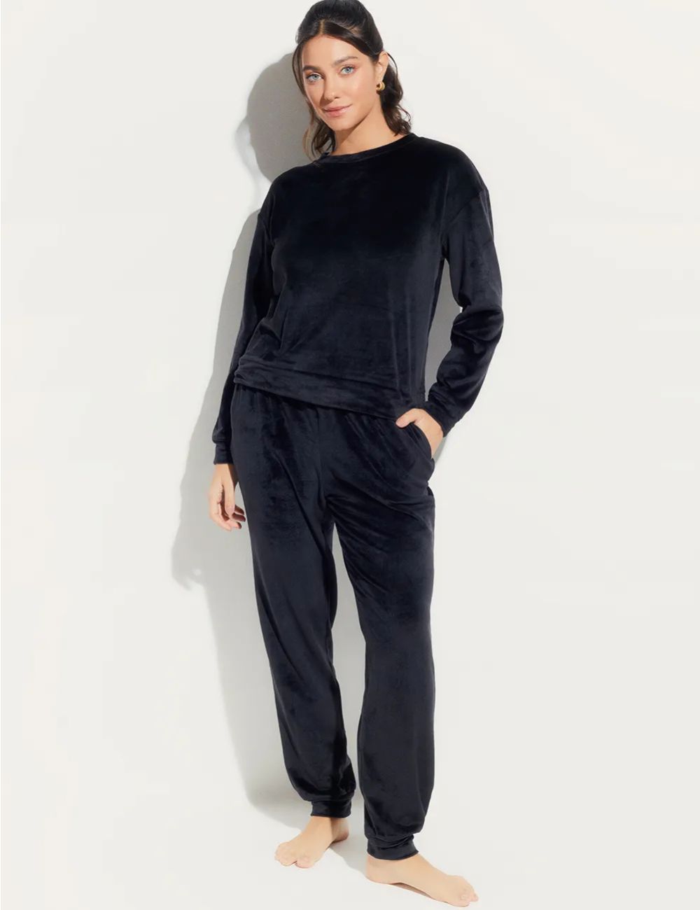 Pijama Longo Manga Longa Kioto 