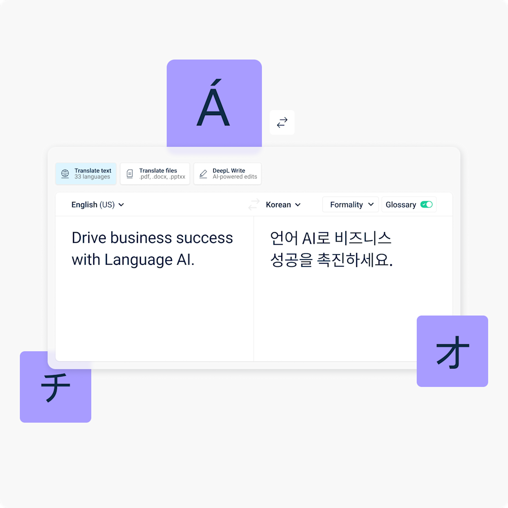 DeepL: AI Tools for Mac