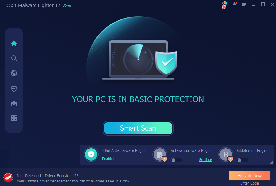 IObit Malware Fighter 12__Main Screen