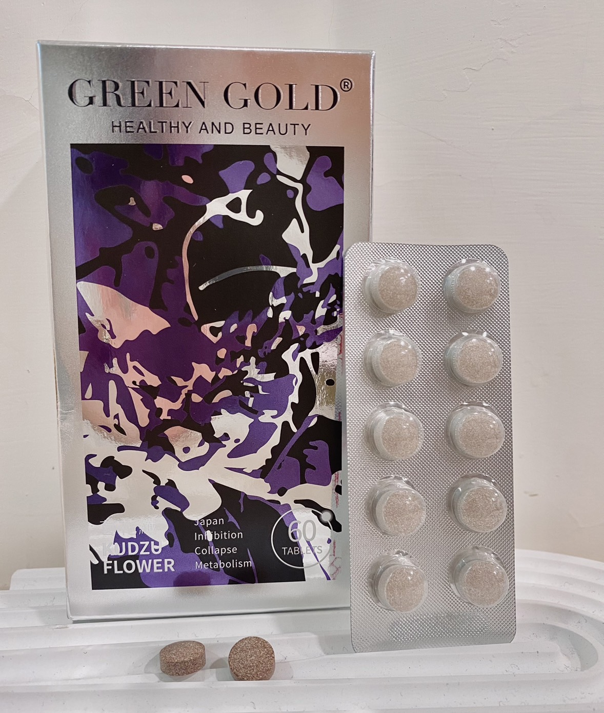 梨形身材保健品推薦【GREENGOLD】  葛花纖輕鬆擺脫油