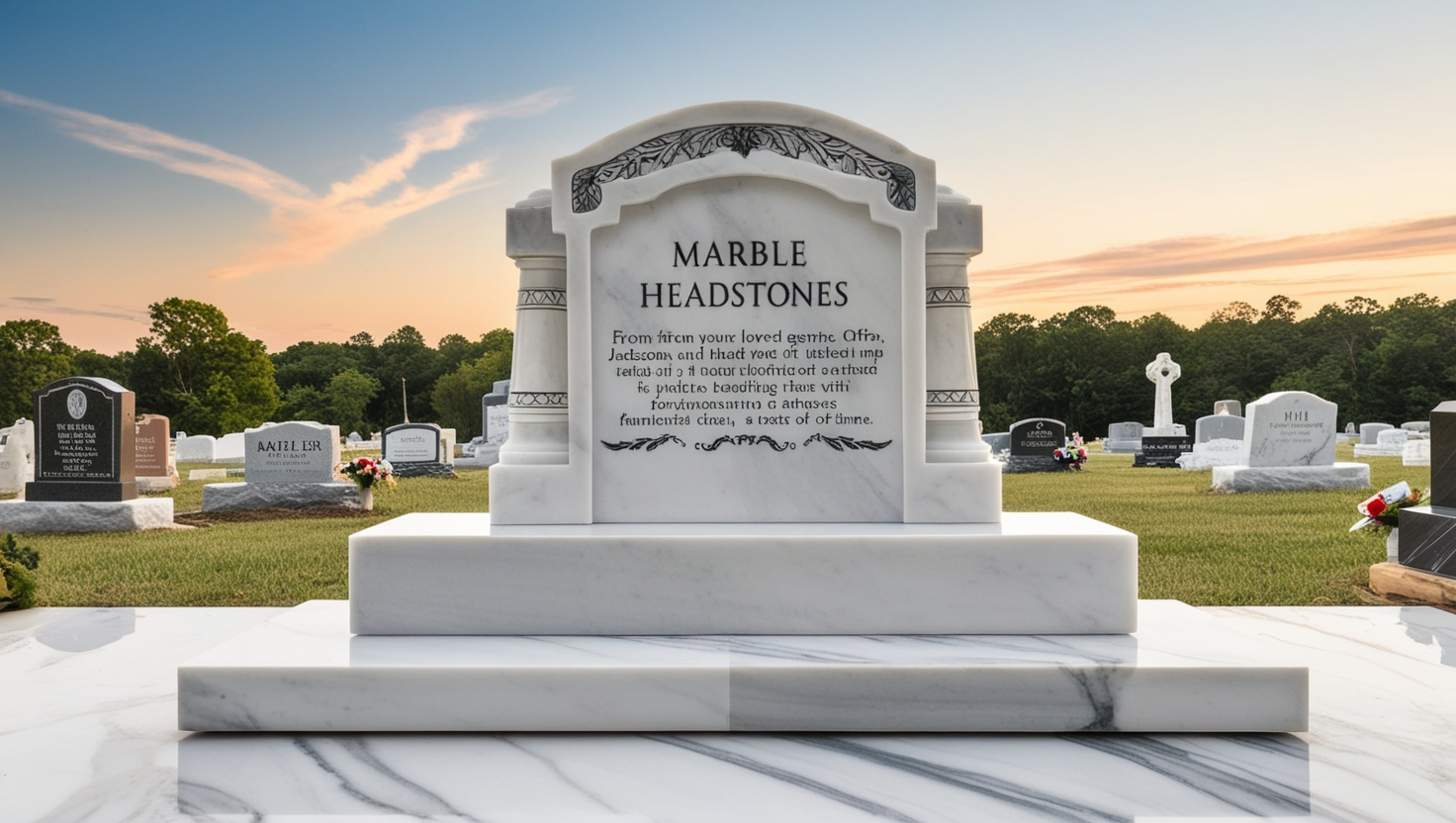 Marble Headstones in Jackson TN