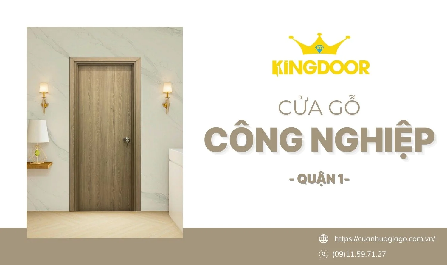 Cửa Gỗ Công Nghiệp Tại Quận 1 - Tối Ưu Chi Phí, Nâng Tầm Không Gian