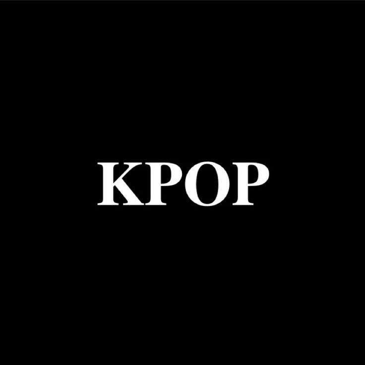 This contains an image of k pop logo