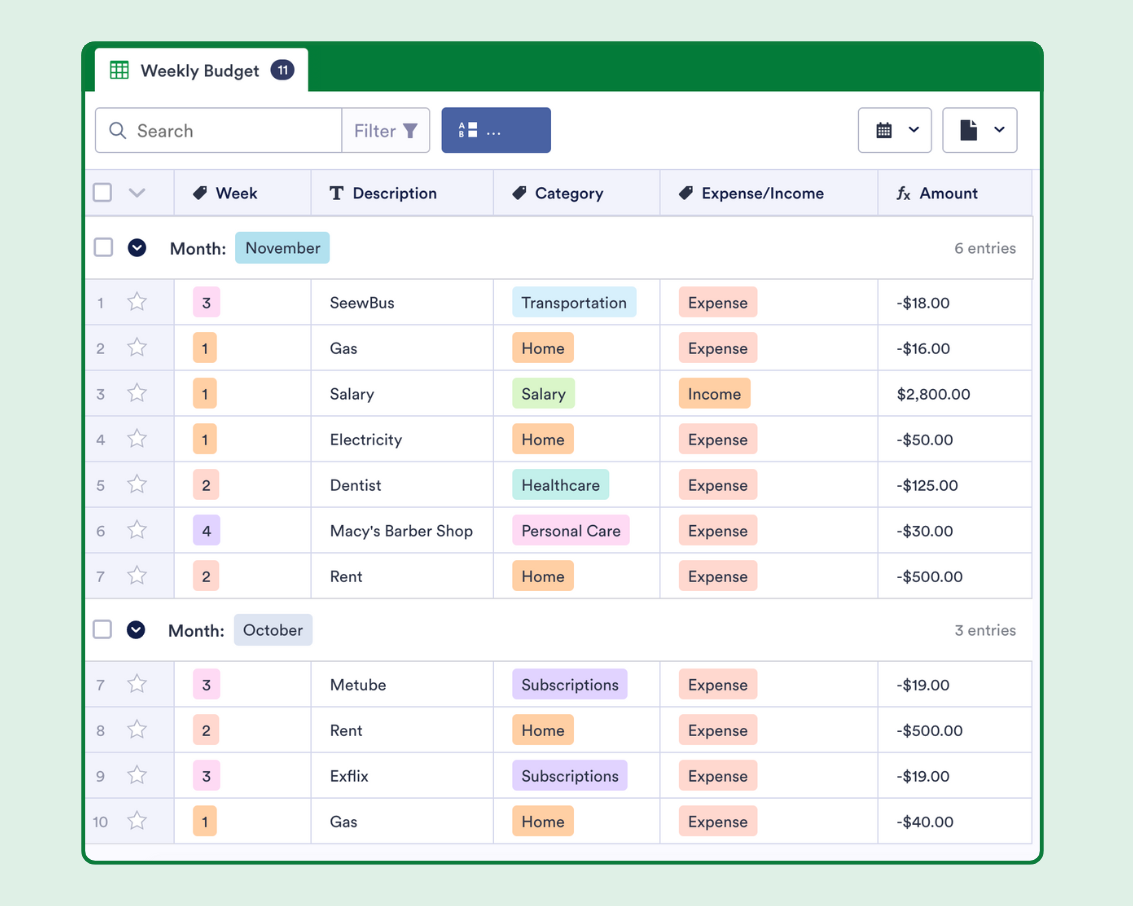Jotform Tables