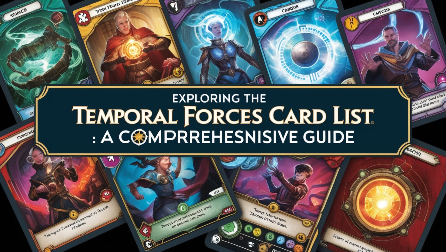 Temporal Forces Card List